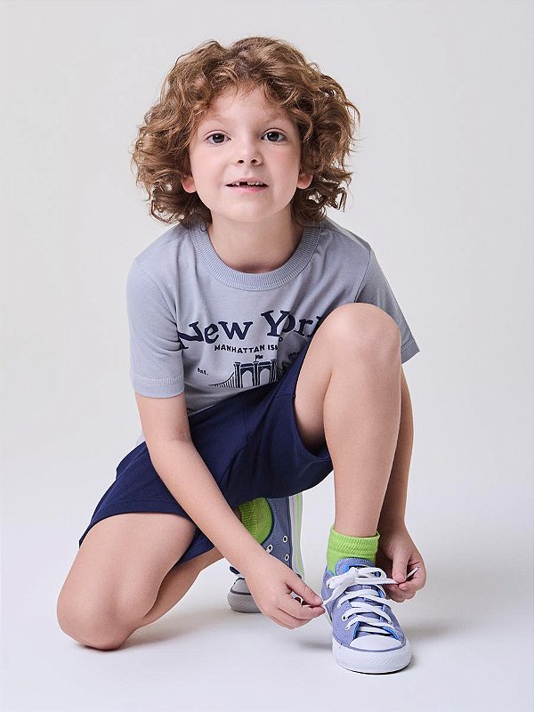 Conjunto Infantil New York Bimbi