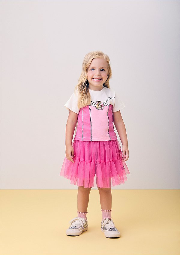 Conjunto Infantil Princesa Aurora Momi