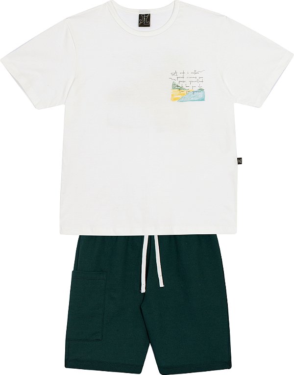 Conjunto Infanto Juvenil Mensagens Jaca Lele