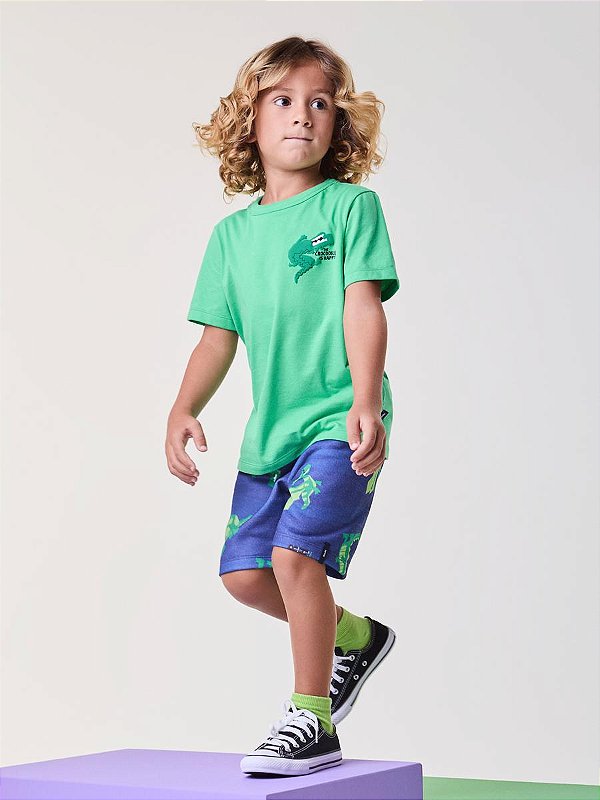 Conjunto Infantil Crocodilo Bimbi