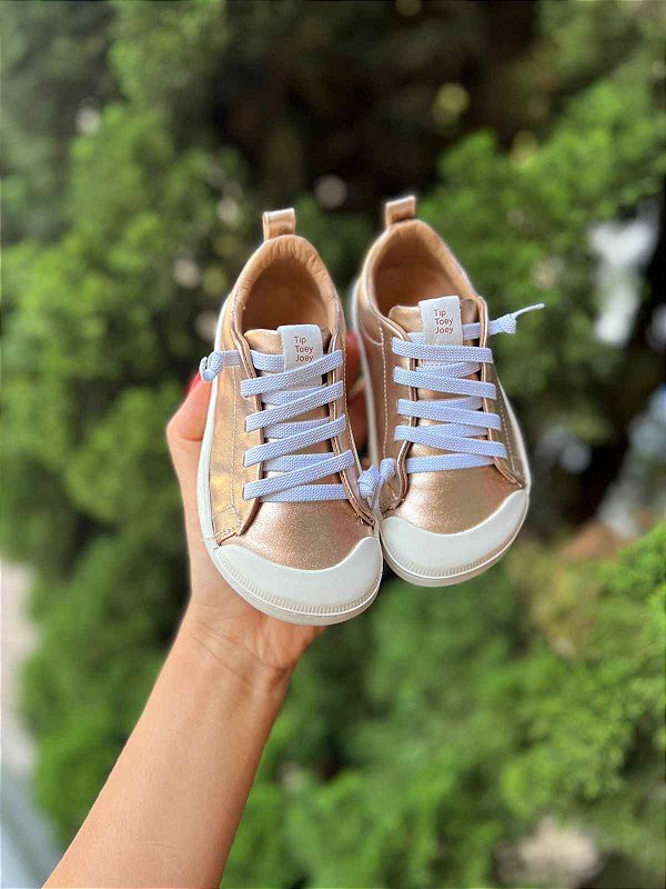 Tenis Infantil Metalic Salmon Toip Toye Joye