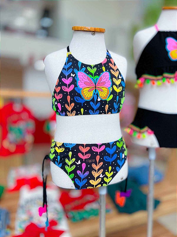 Biquini Kids Tamy Borboleta Siri