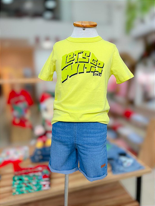 Conjunto Infantil Lets Go With Bimbi