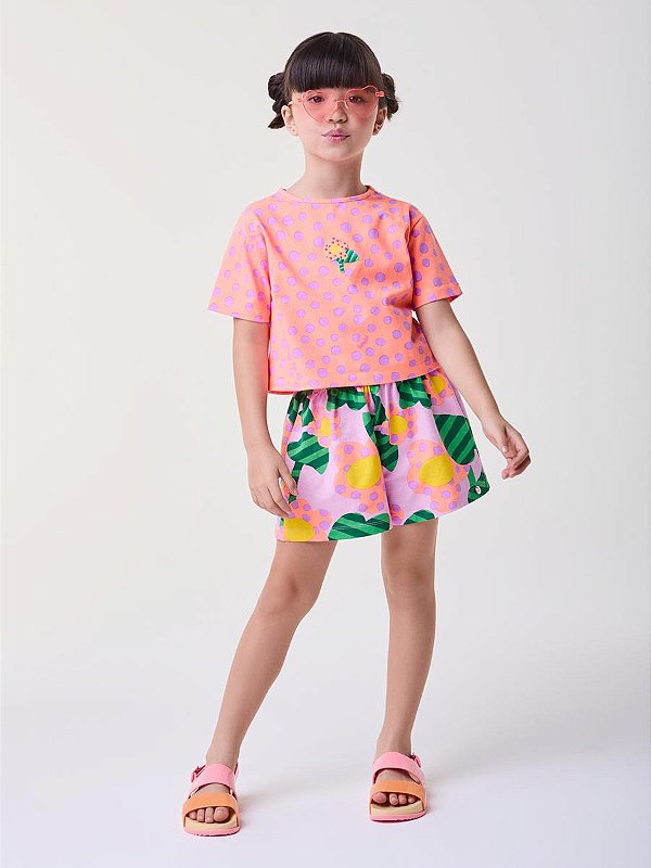 Conjunto Infantil Poa Compose Bimbi