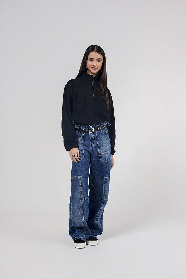 Calça Jeans Teen Heloise Jeans Bobbyluu