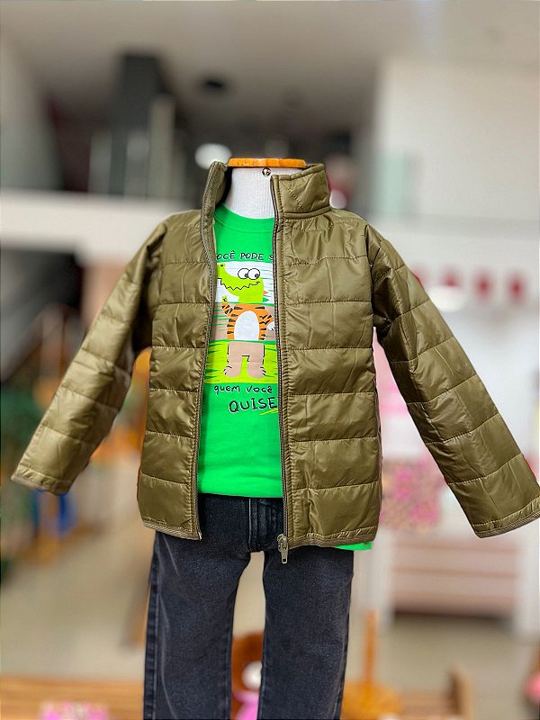 Jaqueta Infantil Verde Nini Bambine