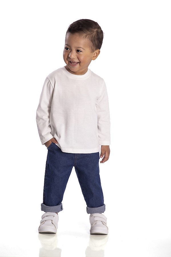 Calça Jeans Infantil Escura Nini Bambine