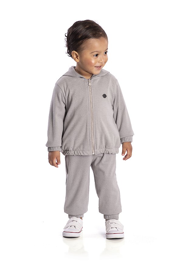 Conjunto Infantil Com Capuz Nini Bambine