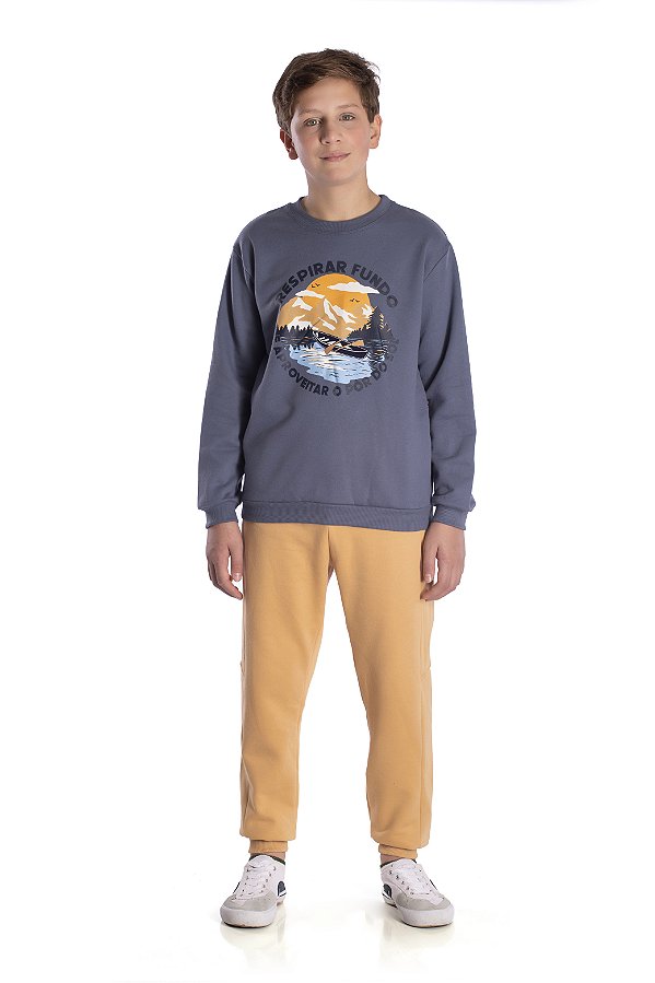 Conjunto Juvenil Respirar Fundo Nini E Bambine