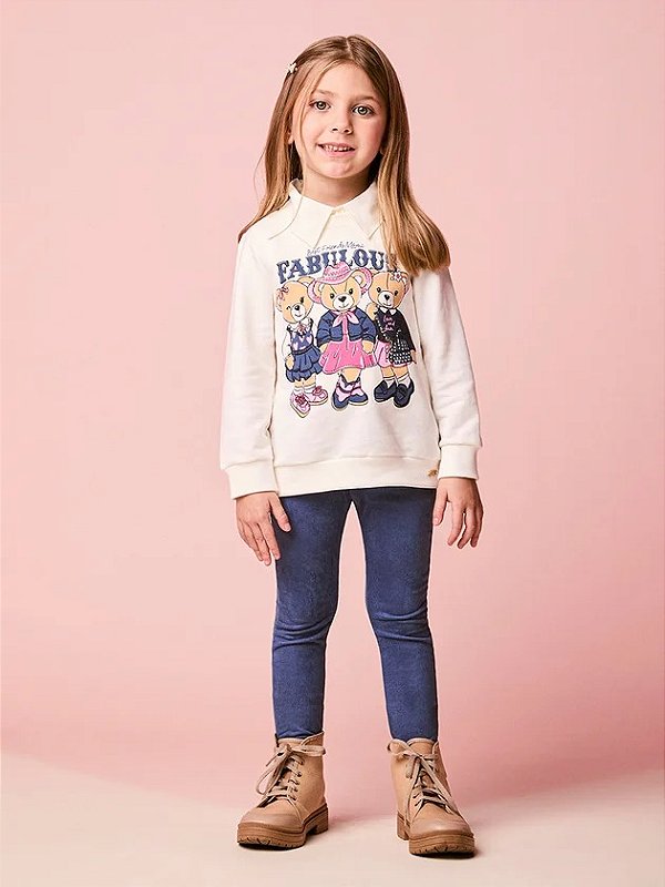 Conjunto Infantil Ursinhos Fabulous Momi