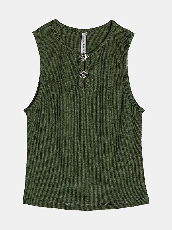 Blusa Essential Verde Musgo Authoria
