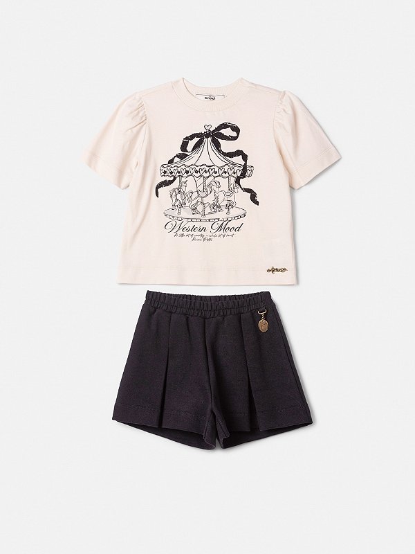 Conjunto Infantil Carroussel Anime