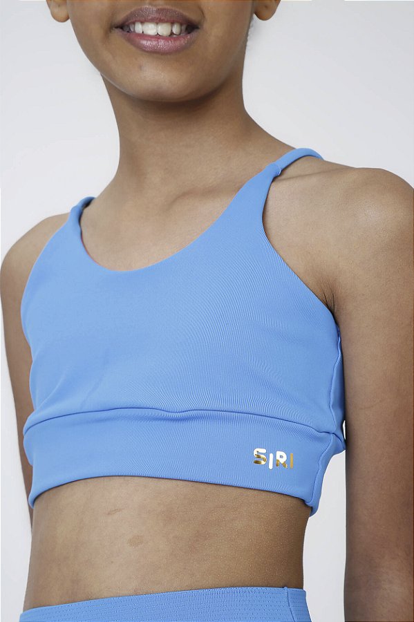 Top Fitness Sara Maxxi Azul Siri