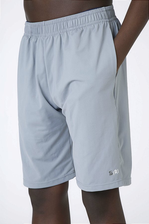 Short Fitness Lorenzo Cloud Cinza Siri