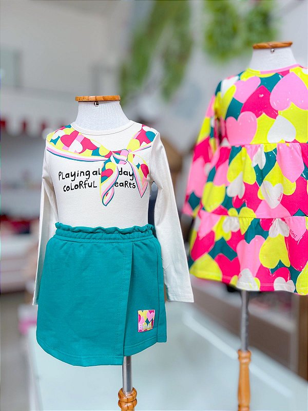 Conjunto Infantil Playing Colorful Bimbi