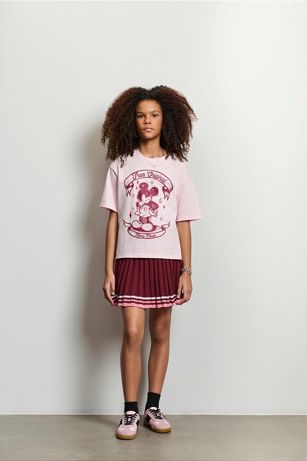 T-shirt Comfort Mickey Rosa Soft Authoria