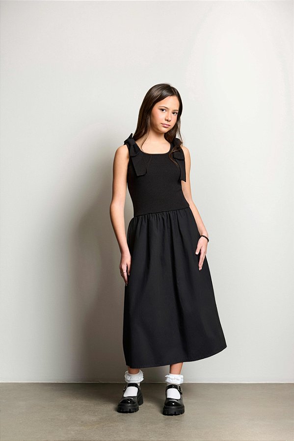 Vestido Preto Tricot Authoria