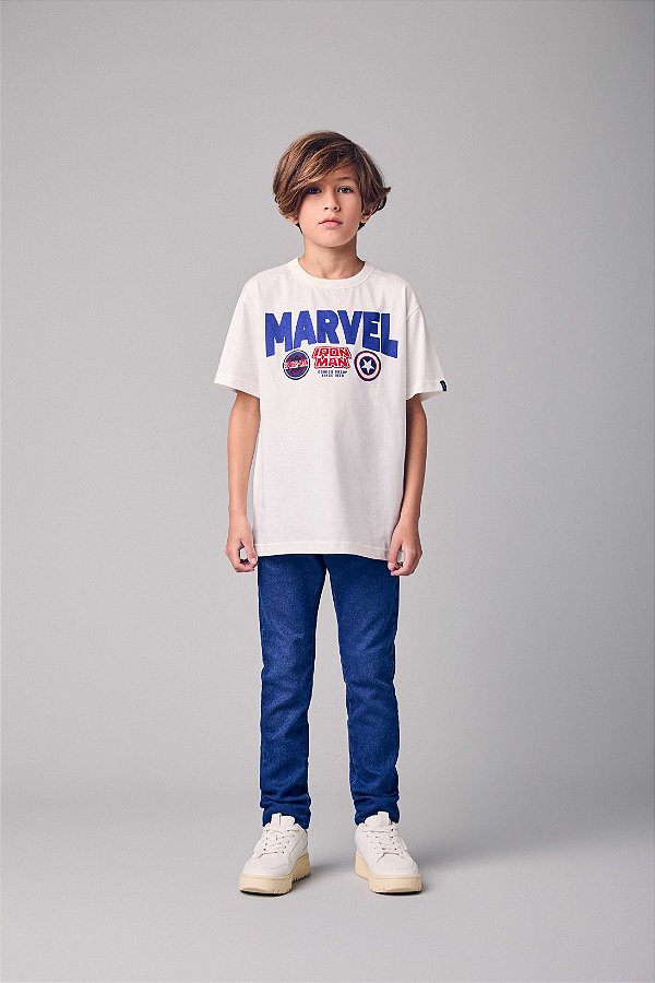 T-shirt Infantil Estampada Marvel Youccie