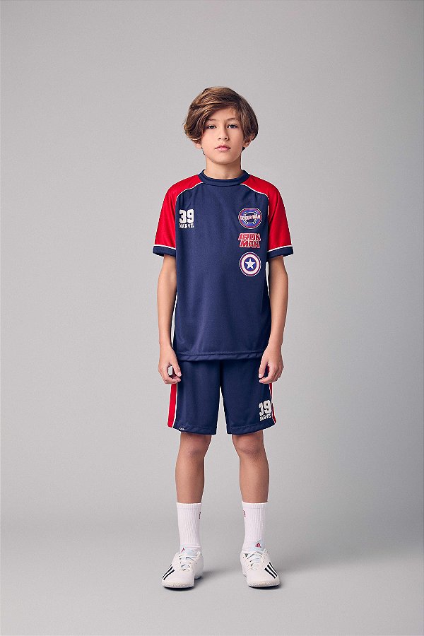 Conjunto Infantil Esportivo Marvel Youccie