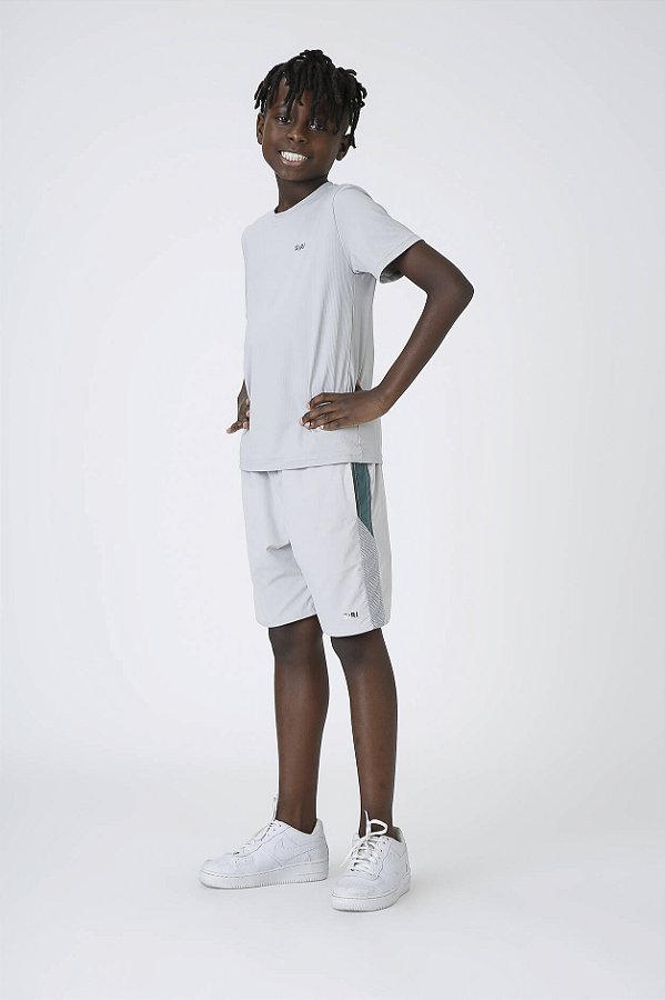 Camiseta Esportiva Vitor Cinza Siri