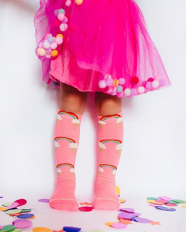 Meia Sorvete Iris 3/4 Cantarola