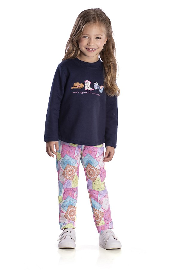 Conjunto Infantil Seguindo Meus Sonhos