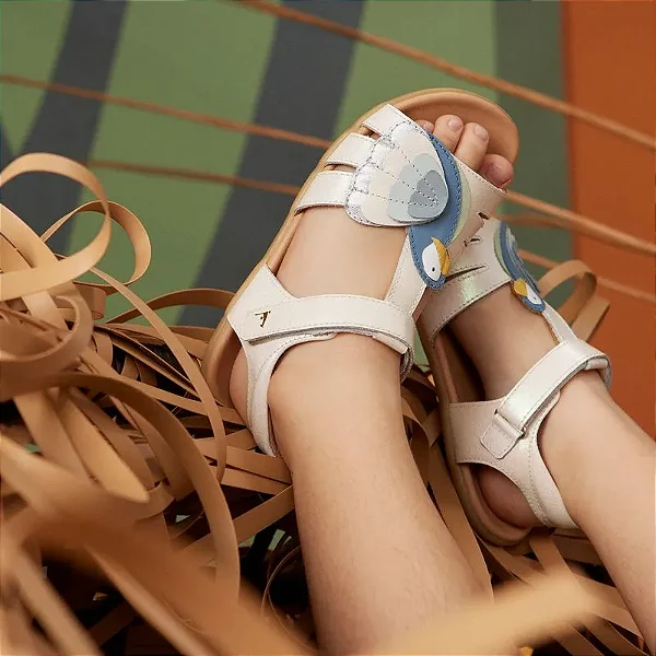 Sandalia Infantil Beija Flor Tip Toye Joye