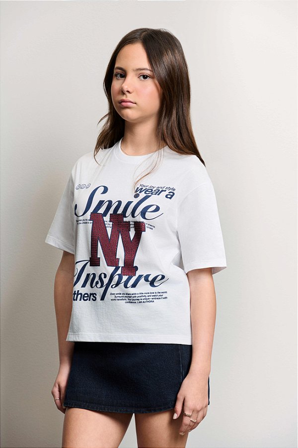 T-shirt Comfort Smile Ny Authoria