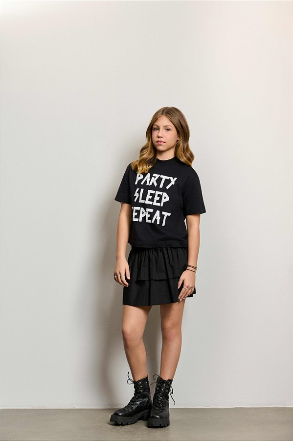 T-shirt Preto Party Authoria
