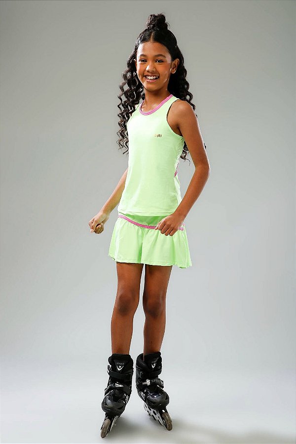 Regata Esportiva Julia Verde Com Vivo Siri