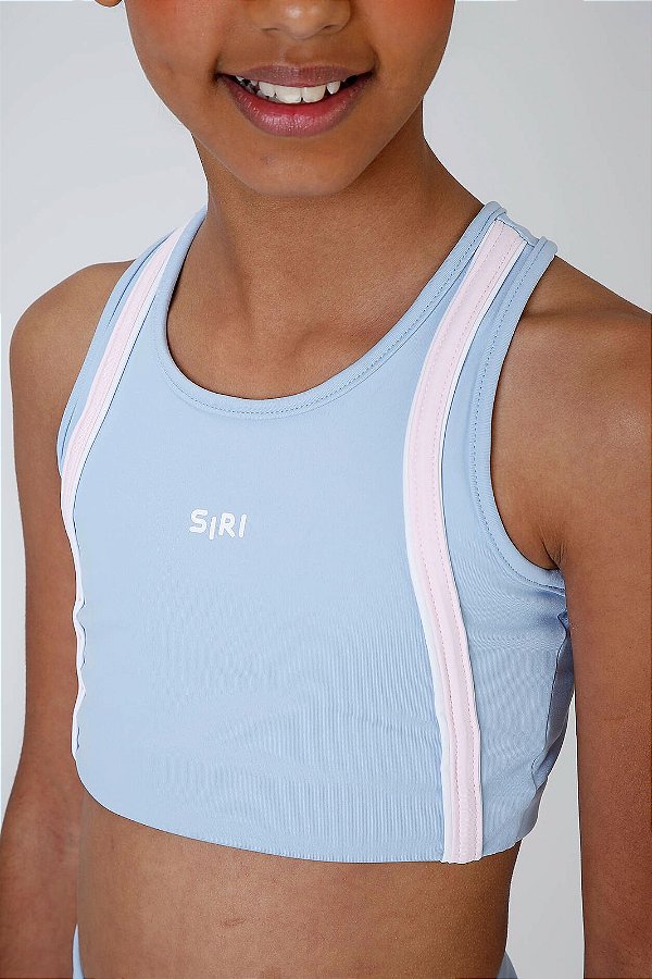 Top Esportivo Jessica Azul Siri