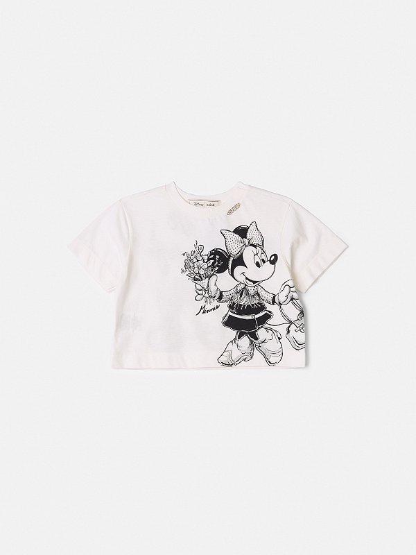 Blusa Infantil Minnie E Mickey Love Story Anime
