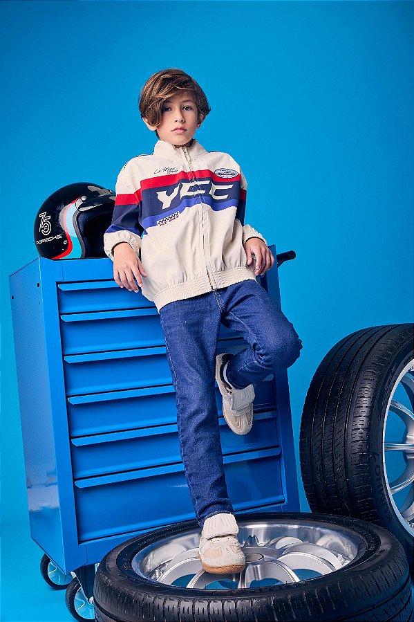 Calça Jeans Skinny Infantil Youccie