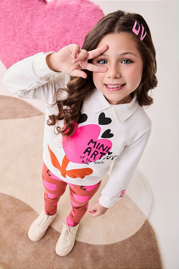 Conjunto Infantil Terracota Mini Artist Bimbi