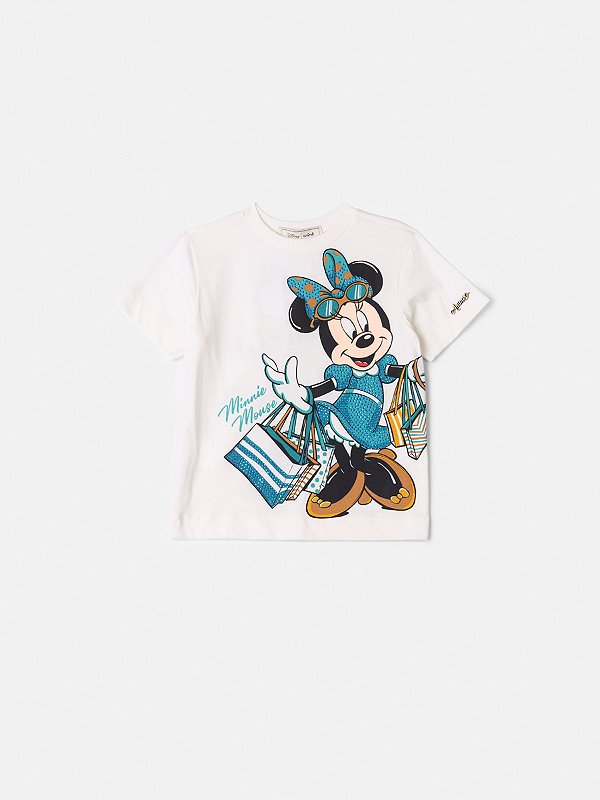 Blusa Disney Minnie Sacolas Infantil Anime