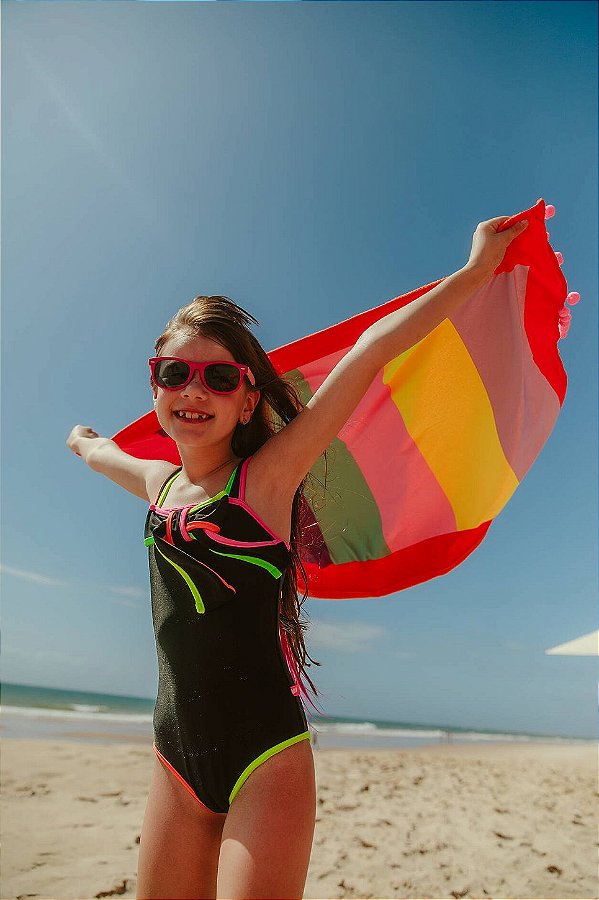 Toalha Kids C/ Bolsa Siri Kids