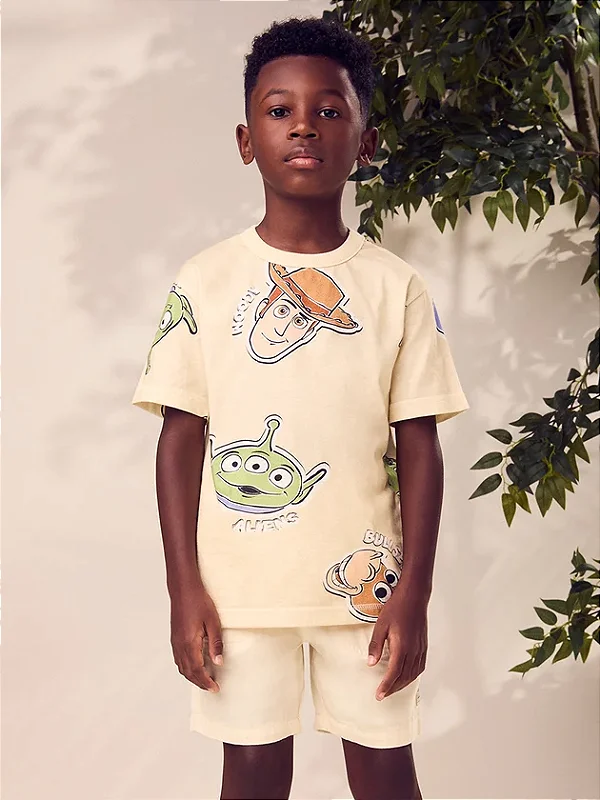 T-shirt Infantil Toy Story Stickers Youccie