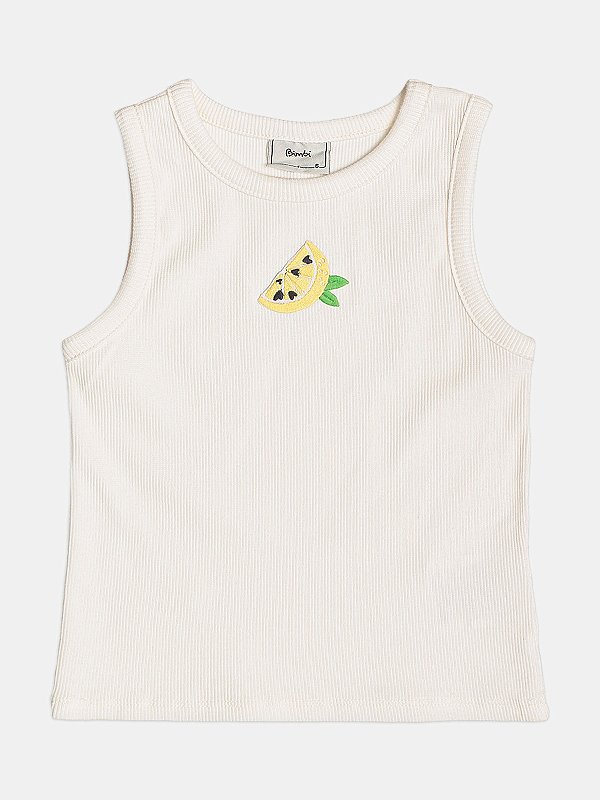Regata Infantil Limao Perola Bimbi