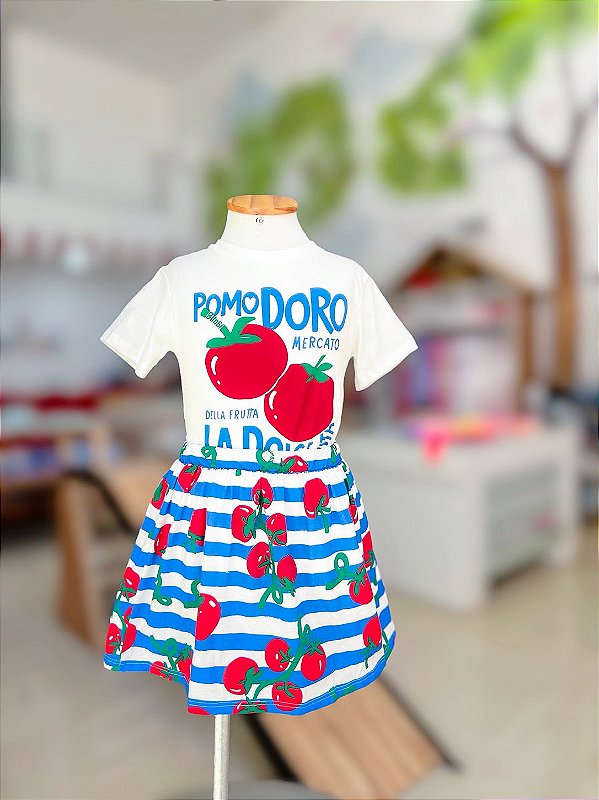 Conjunto Infantil Tomates Bimbi