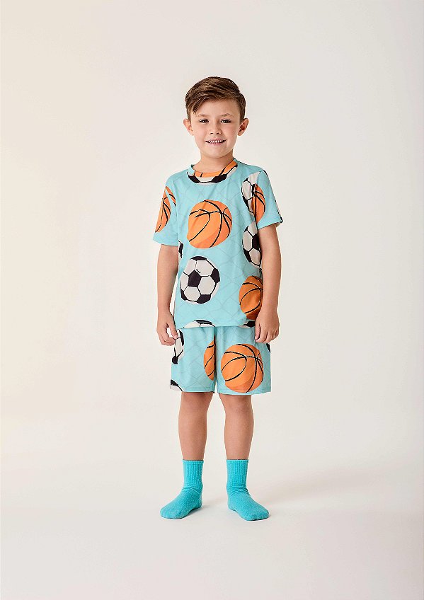 Pijama Infantil Bolas Bimbi