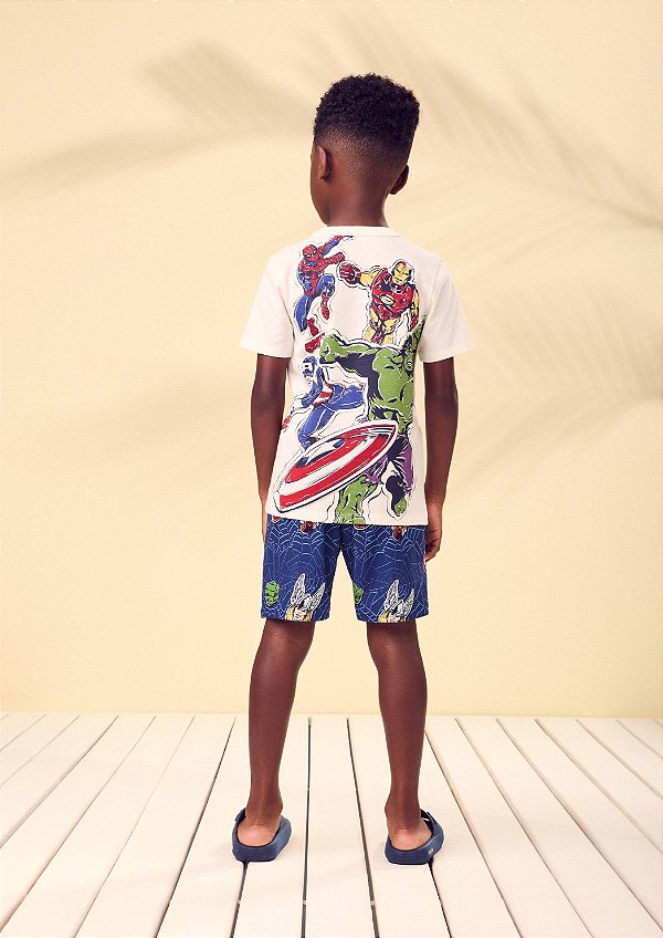 Camiseta Infantil Marvel Comics Youccie