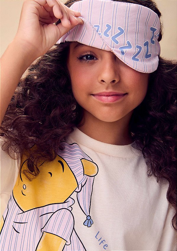 Pijama Infantil Ursinho Pooh Anime