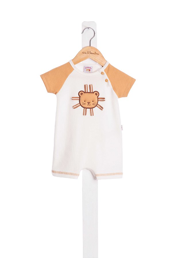 Macacao Bebe Leãozinho Nini Bambine