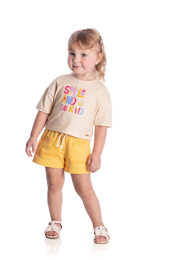 Conjunto Infantil Smile Nini E Bambine