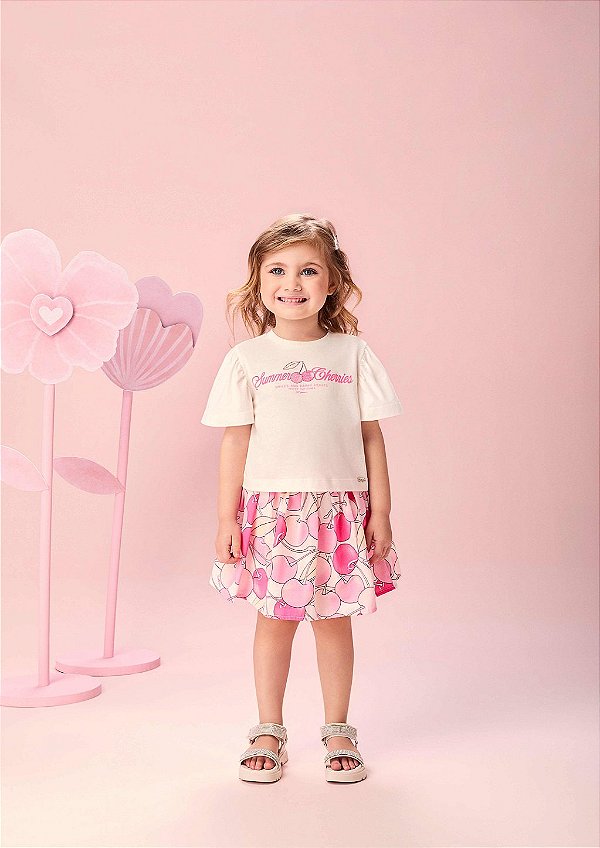 Conjunto Infantil Summer Cherry Momi
