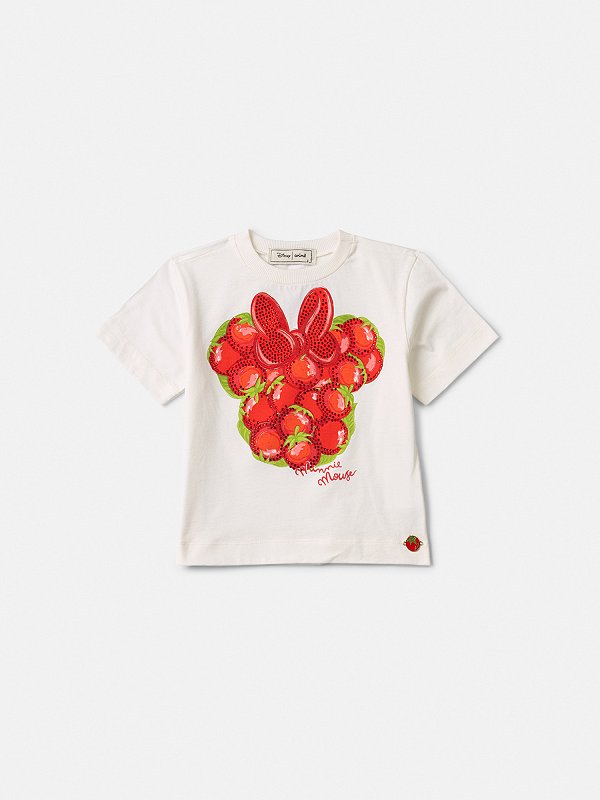 Blusa Infantil Minnie Tomates Anime
