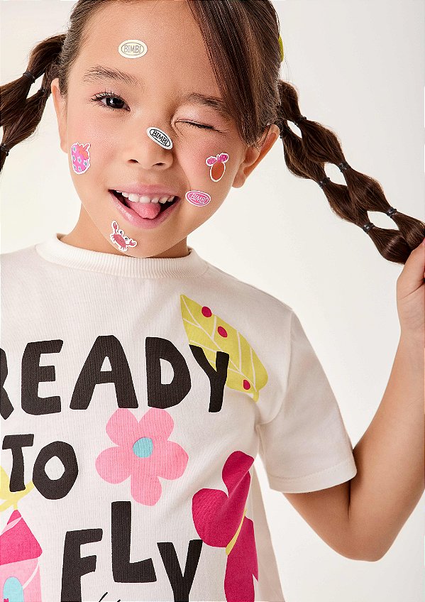 Conjunto Infantil Ready Borboletas Bimbi