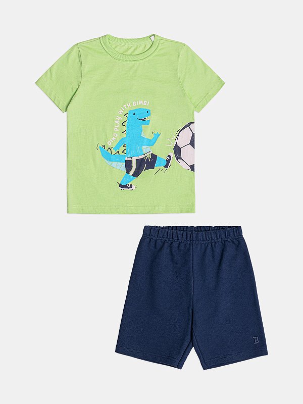 Conjunto Infantil Dinossauro Bimbi