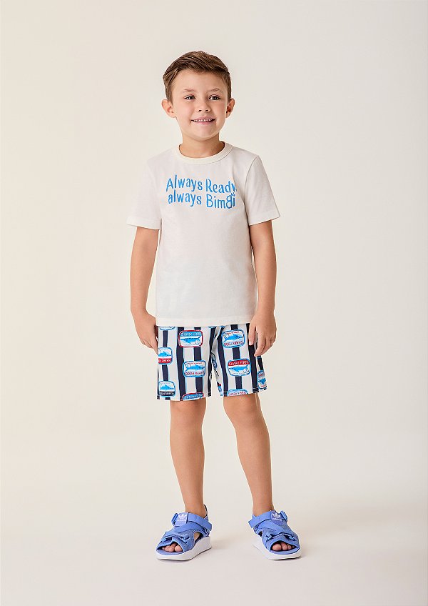Conjunto Infantil Tubarão Bimbi