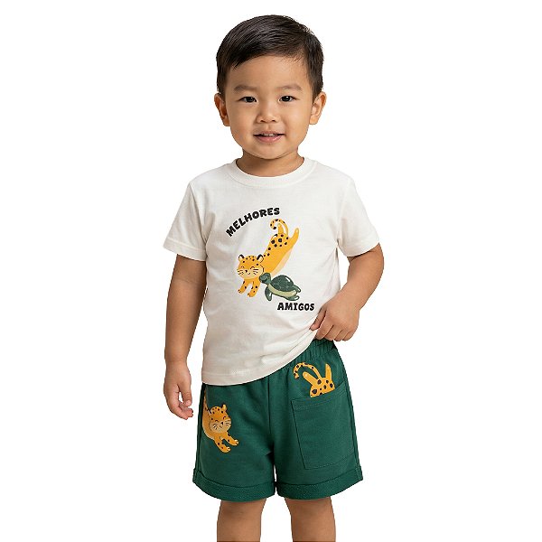 Conjunto Infantil Melhores Amigos Jaca Lele